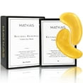 MATKAS Korean Gold Under YPF5 Eye Patches for Dark Circles and