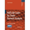 thumbnail image 1 of MATLAB Codes for Finite Element Analysis: Solids and Structures, 1 of 1