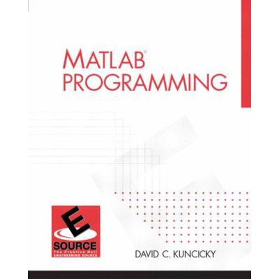 Pre-Owned Matlab Programming (Paperback) 013035127X 9780130351272