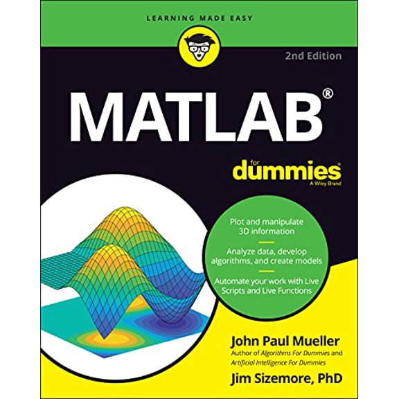Pre-Owned MATLAB for Dummies (Paperback) 1119796881 9781119796886