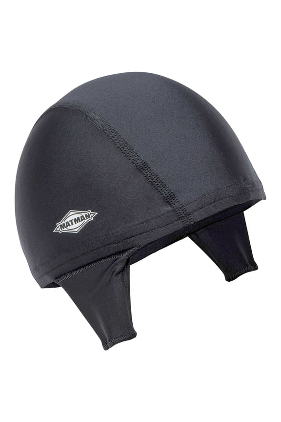 12 HAIR CAP W/EYELETS-DARK GREY (12-DGRY)