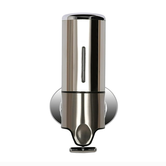 MATN 3 in 1 Chamber Shower Soap Dispenser Wall Mounted No Drill Dispenser for Shower Wall Shampoo Conditioner Dispenser Bathroom Hotel, Transparent-2