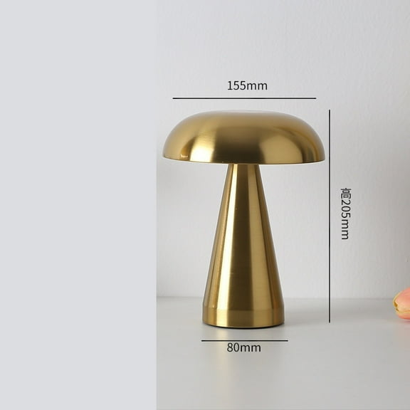 MATN Iron creative retro European bar table lamp charging table lamp bedroom atmosphere jellyfish mushroom night light