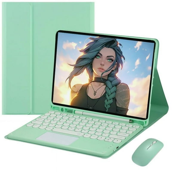 MATN Keyboard Case Compatible with iPad 3rd Gen/iPad Pro 10.5 inch 2019/2017,Slim Smart Stand Case,Detachable Tablet Keyboard and Mouses with Smart Touchpad.Built in Pencil Holder