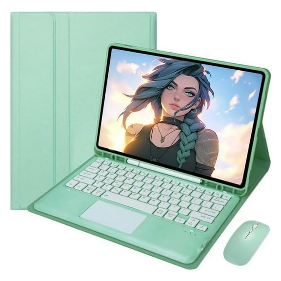 MATN Keyboard Case Compatible with iPad Air 3rd Gen/iPad Pro 10.5" 2019/2017,Slim Smart Stand Case,Detachable Tablet Keyboard and Mouses with Smart Touchpad.Built in Pen Holder