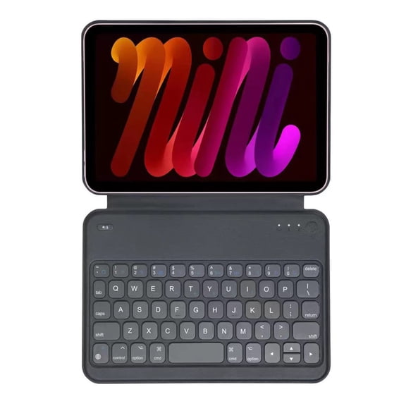 MATN Keyboard Case Compatible with iPad Mini (A17 Pro) 7th Generation/iPad Mini 6 (8.3-inch), Ultra Slim Magnetic Folio Full Protection Shockproof Case,  Wireless Floating Keyboard