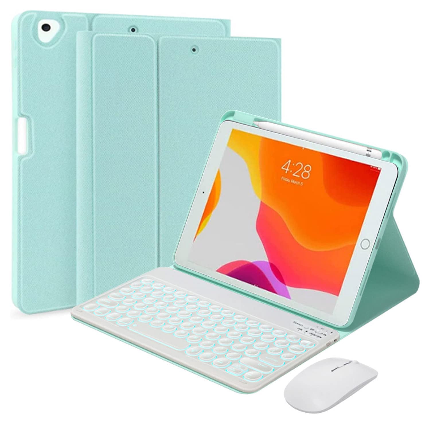 MATN Keyboard Case with Mouse Compatible with iPad Pro 12.9-inch 2017/ ...