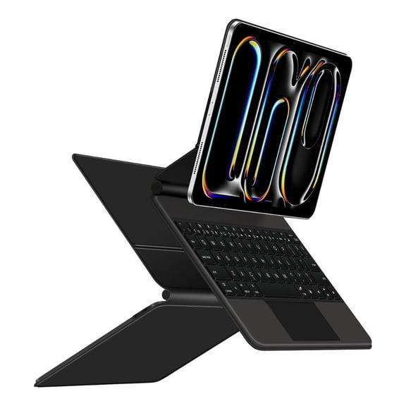 MATN Magic Keyboard Case compatible with iPad Pro 13 M4 2024 - Slim, Lightweight, and Durable Design