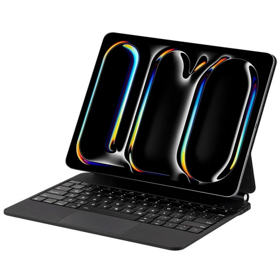 MATN Magic Keyboard Case for iPad Pro 13-inch (M4) / iPad Pro 13 (2024), Wireless Bluetooth Keyboard Cover Trackpad Keyboard Case with Magnetic Stand