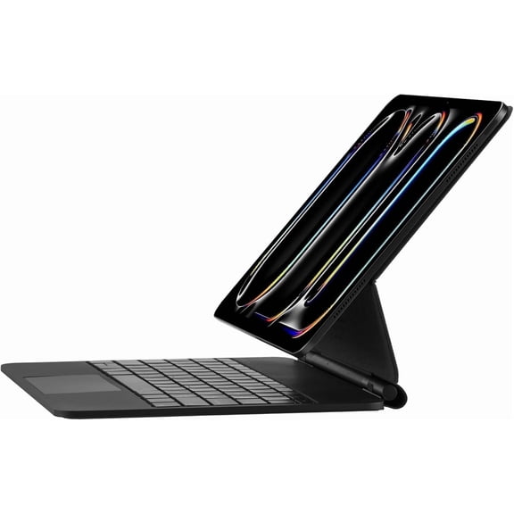 MATN Magic Keyboard Case for iPad Pro 11 inch 2024 (M4), Magnetic Keyboard Case with Multi-Touch Trackpad, Backlit, Lightweight (White, iPad Pro 11 2024 M4)