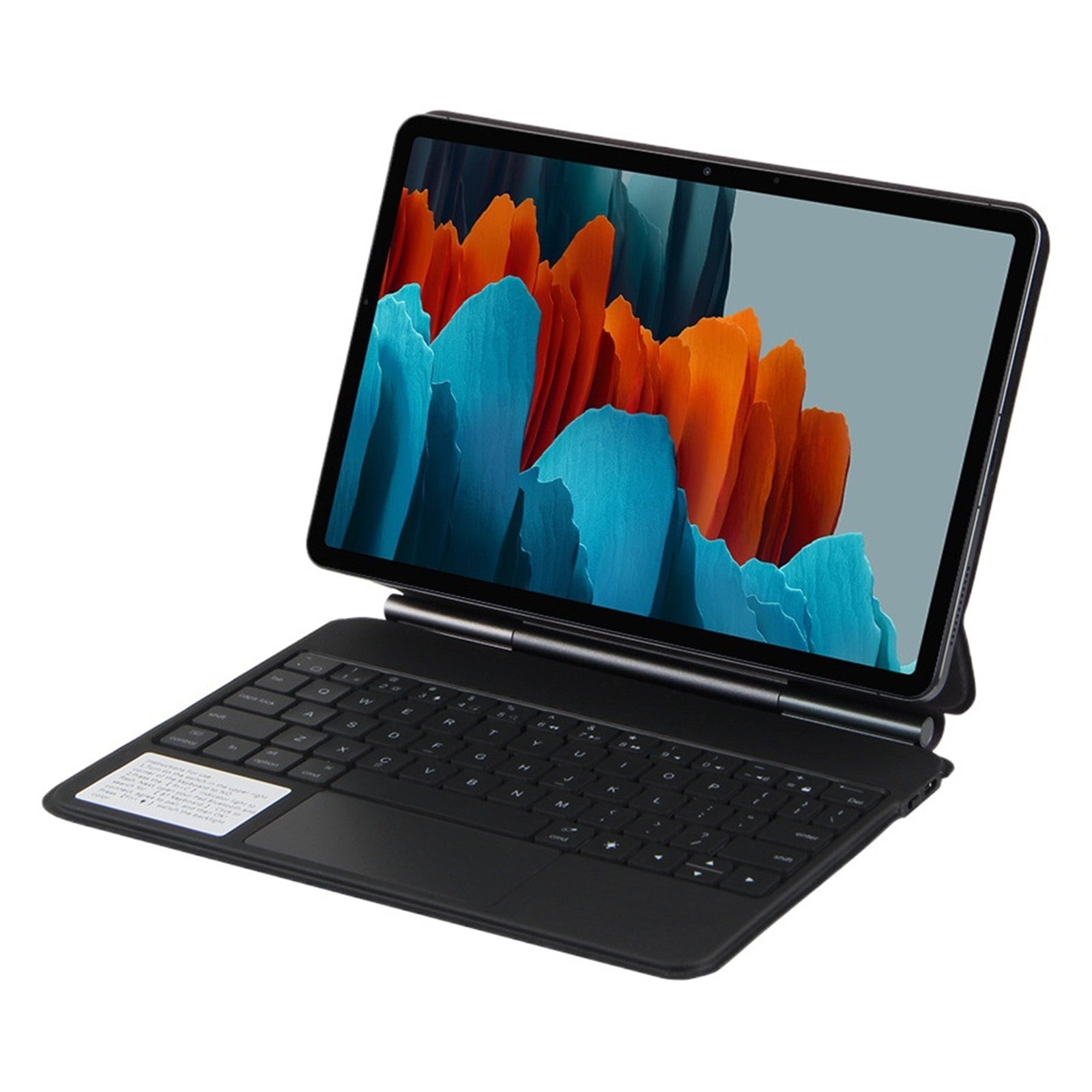 タブレット Galaxy - Galaxy tab s8 ultra book cover keyboard Samsung Galaxy Keyboard Cover Black - Works with Tab S8
