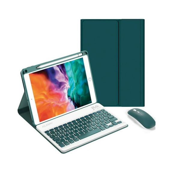 MATN Premium Case with Keyboard and Mouse compatible with iPad Air 5th/4th Generation 10.9 - Ultimate Productivity Bundle