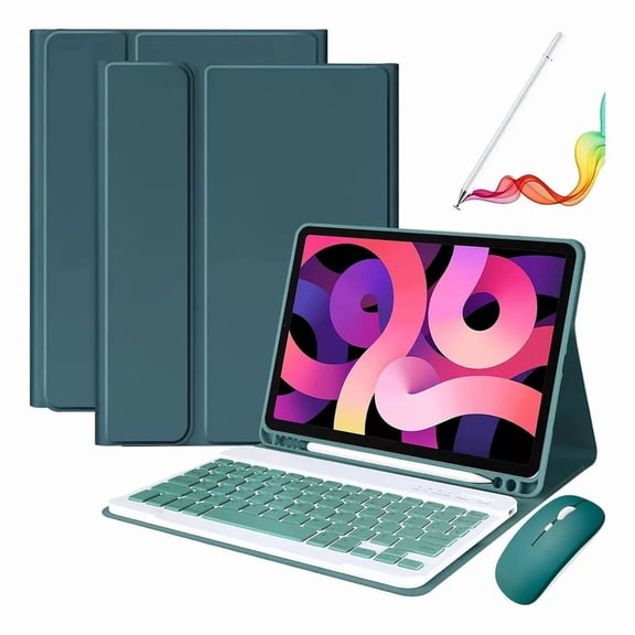MATN Premium Keyboard Mouse Pencil Case compatible with iPad Pro 11 & Air 5/4 10.9'' - All-in-One Protection & Storage Solution