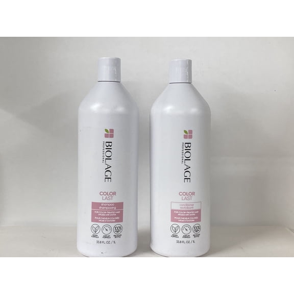 MATRIX , BIOLAGE color last shampoo & conditioner 33.8 oz liter duo set