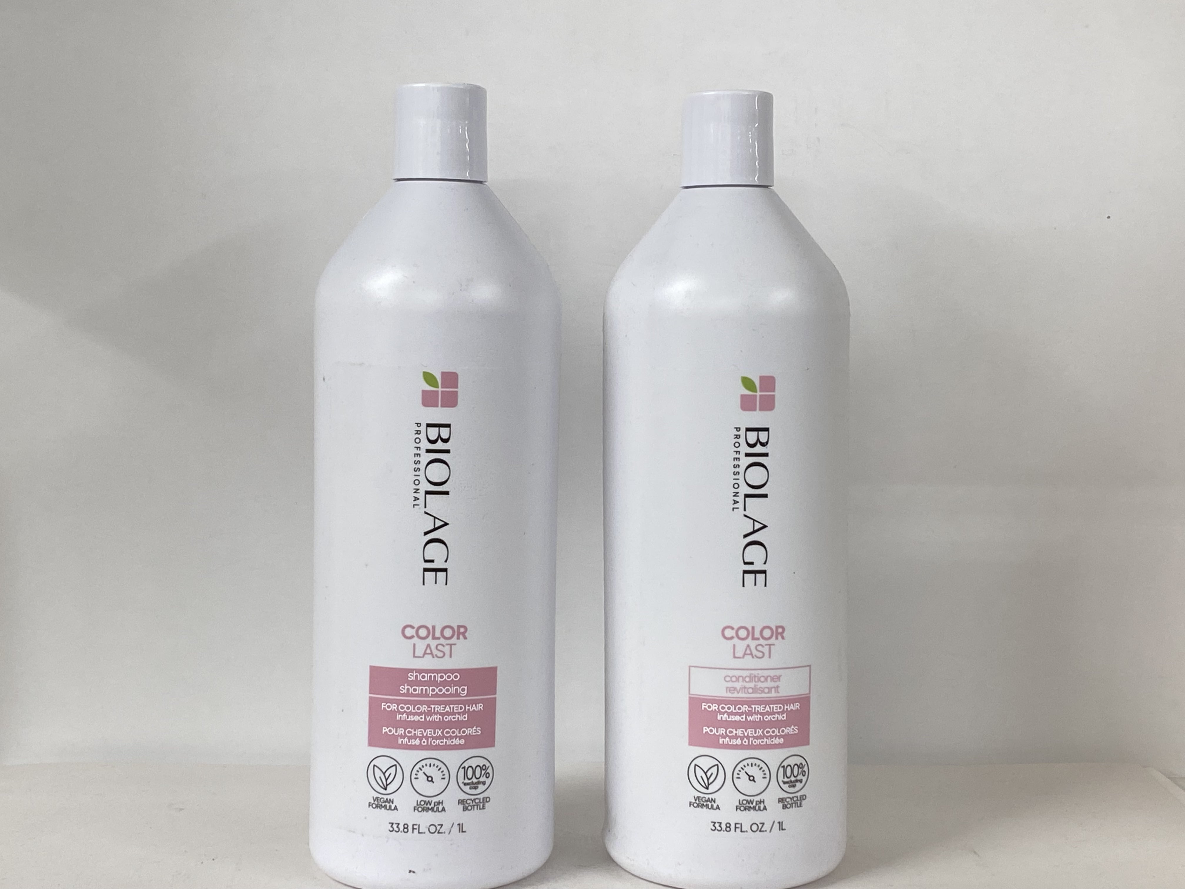 MATRIX BIOLAGE, Color Last Shampoo & Conditioner, 33.8oz Liter Duo Set