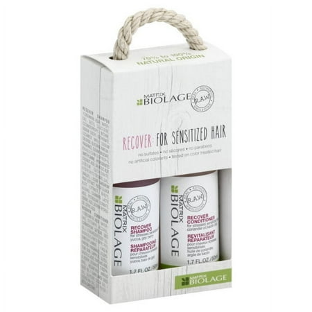 MATRIX Biolage R.A.W. Recover Shampoo and Conditioner Travel Size Duo 1.7 oz