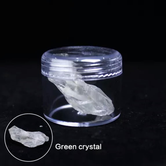 MATROOY 1* Natural Amethyst Fluorite Crystal Quartz Rough Raw Stone Healing Home Decor-Green Crystal