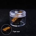 thumbnail image 1 of MATROOY 1* Natural Amethyst Fluorite Crystal Quartz Rough Raw Stone Healing Home Decor-Tiger eye, 1 of 6