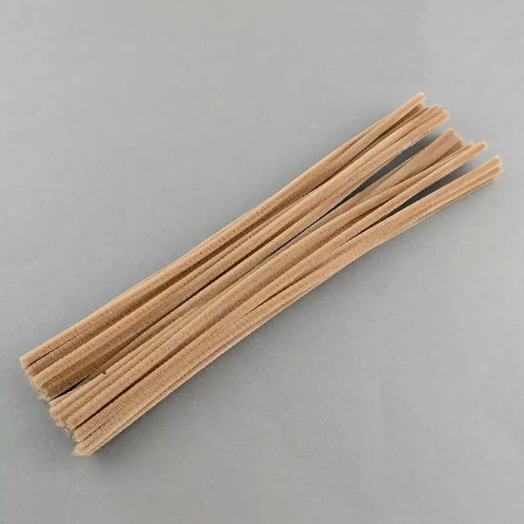 MATROOY 10 Bundles Pipe Cleaner Crafts Chenille Stick Iron Wire Peru Tinsel Decoration