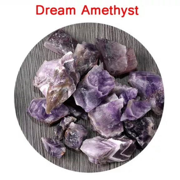 MATROOY 100g Natural Rough Stones Rocks - Crystals Wholesale Gemstones - Healing Gems- Amethyst-1~2cm （100g）