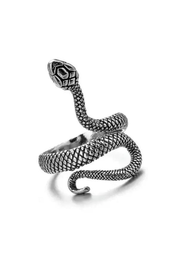 10pcs Mens Fashion Dragon Claw Rings Gothic Alloy Jewelry Adjustable-Style 8-Adjustable