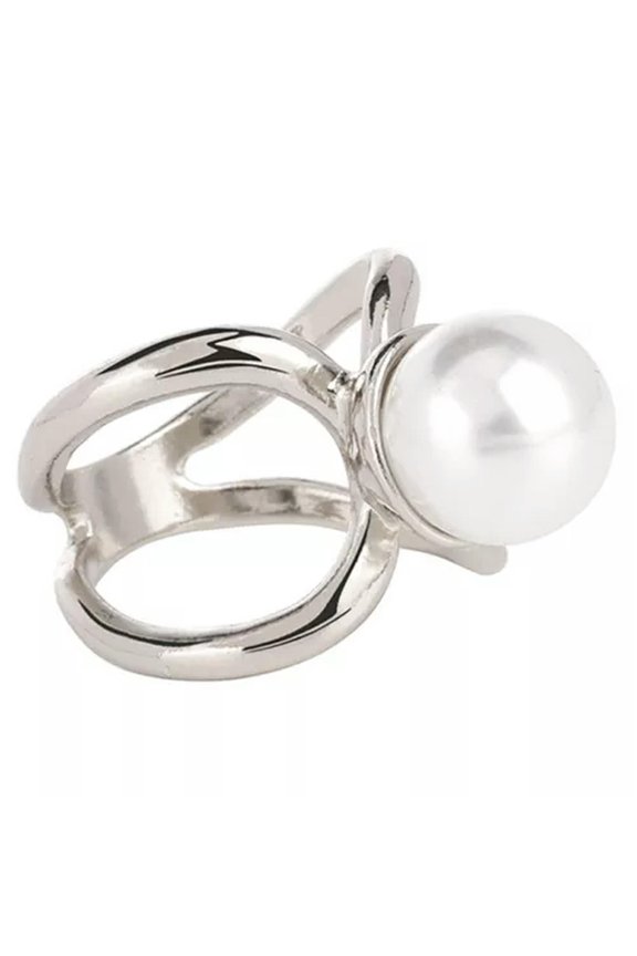 1PC Cross Scarf Clip X Shape Brooches Scarves Buckle Shawls Holder Jewe-Silver