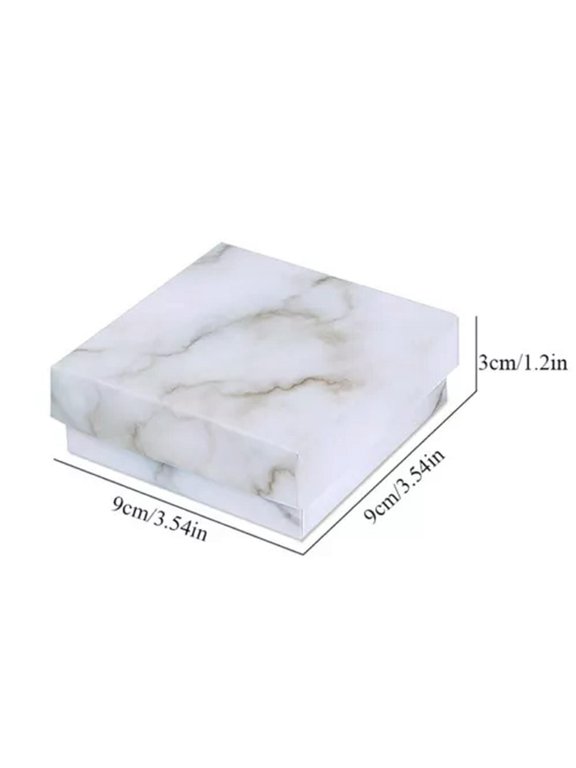 1PC Jewellery Gift Box Necklace Earring Bracelet Watch Wholesale Packaging Box -9*9*3cm