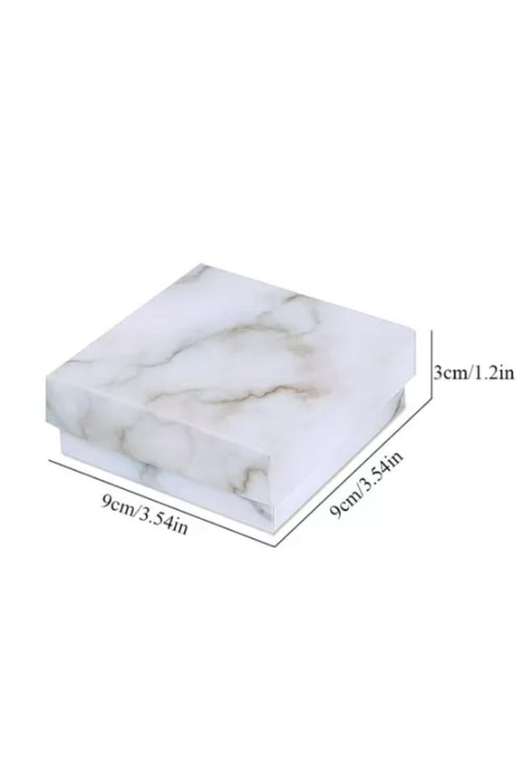 1PC Jewellery Gift Box Necklace Earring Bracelet Watch Wholesale Packaging Box -9*9*3cm
