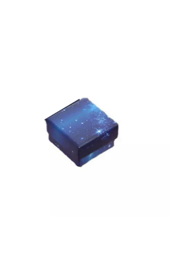1PC Jewelry Storage Box Bracelet Box Gift Box Necklace Packaging INS Dark Blue-5*5*3cm