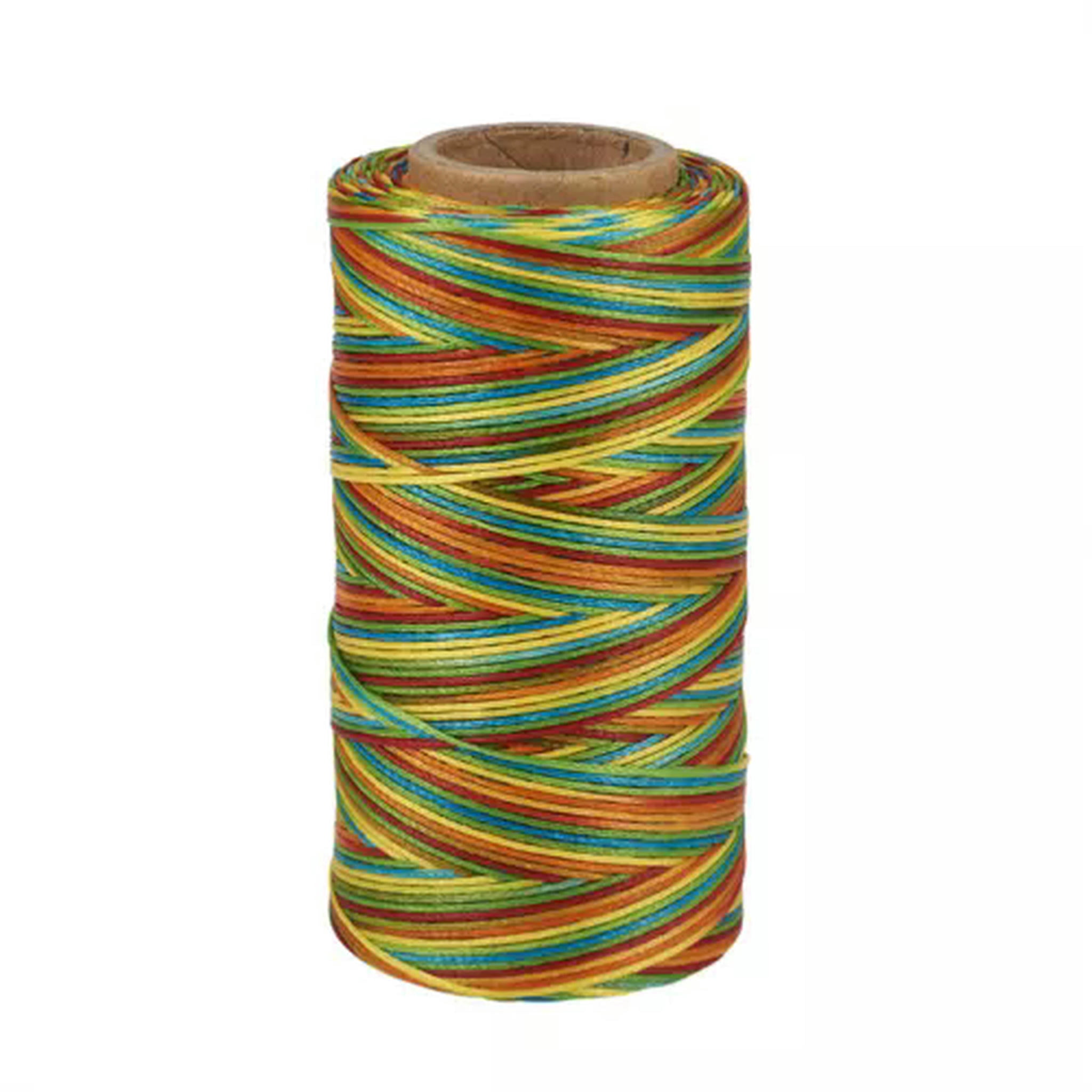 Walmart String Thread Packs MATROOY 1mm Flat Waxed Thread 284 Yards/Roll Sewing String Polyester ...