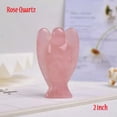 thumbnail image 1 of MATROOY 2" Natural Quartz Crystal Angel Stones Healing Reiki Gemstone Mineral Specimens-Rose Quartz, 1 of 9