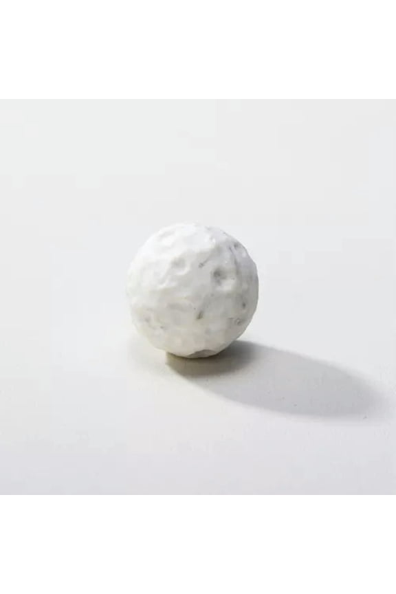 25MM Natural Quartz Sphere Moon Carved Ball Crystal Healing Care Satellite Decor-Howlite