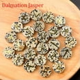 thumbnail image 1 of MATROOY 25pcs Natural Crystal Quartz Stone Rune Set Elder Futhark Reiki Healing Gemstone-Dalmation Stone, 1 of 8