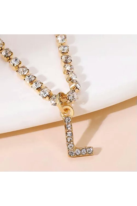26 Letters Fashion Gold Plated Zircon Anklet Foot Beach Ankle Bracelet Women New-L