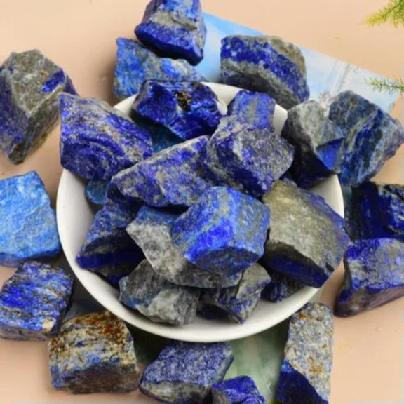 MATROOY 3-5cm Lapis Lazuli Raw Rough Stone Chunks Healing Energy Crystal Mineral Rocks-1