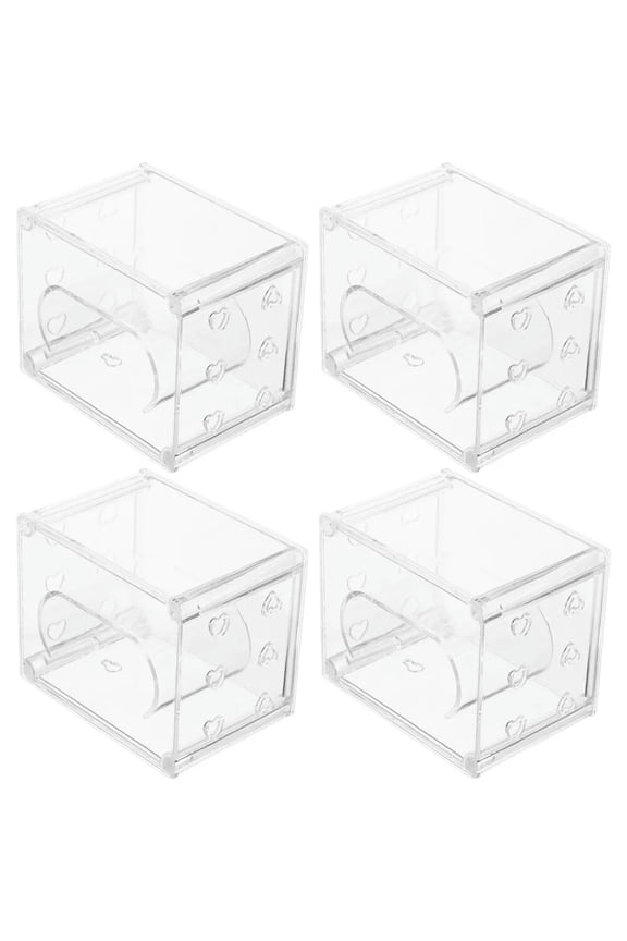 4 Pcs Watch Display Box Wristwatches for Men Organizer Stand Men's