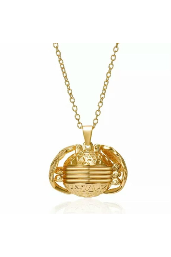 4 Photo Memory Floating Locket Pendant Angel Wing Necklace Women Men Jewellery-Gold