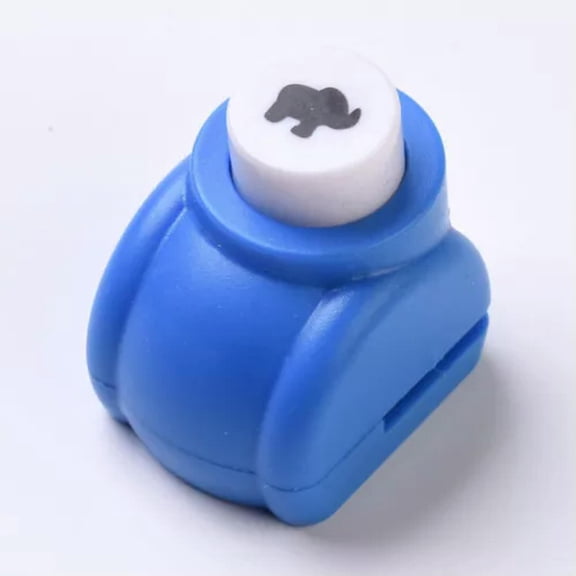 MATROOY 40pcs Craft Hole Punch Shapes Set Small Paper Puncher Scrapbooking Supplies-Elephant