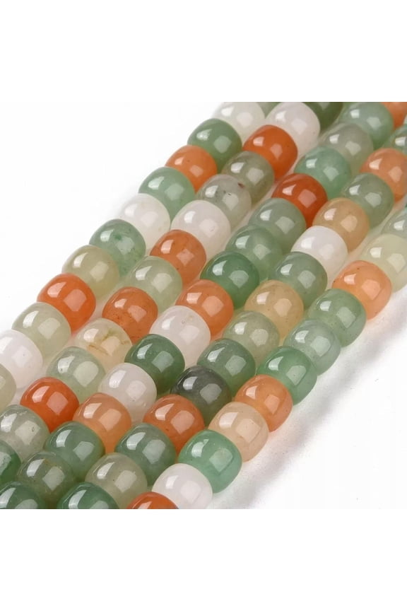 5strands Natural Jade Stone Rondelle 6x8mm Energy Gemstone Approx 300 beads
