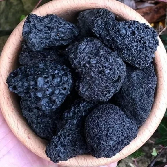 MATROOY 6 PCS Rough Lava Volcano Large Chunks Healing Crystal Mineral Geode Rocks Gifts