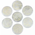 thumbnail image 1 of MATROOY 7Pcs Natural Crystal Palm Stone Engraved Circle Magic Archangel Healing Amulet-Clear Quartz, 1 of 9
