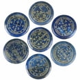 thumbnail image 1 of MATROOY 7Pcs Natural Crystal Palm Stone Engraved Circle Magic Archangel Healing Amulet-Lapis Lazuli, 1 of 9