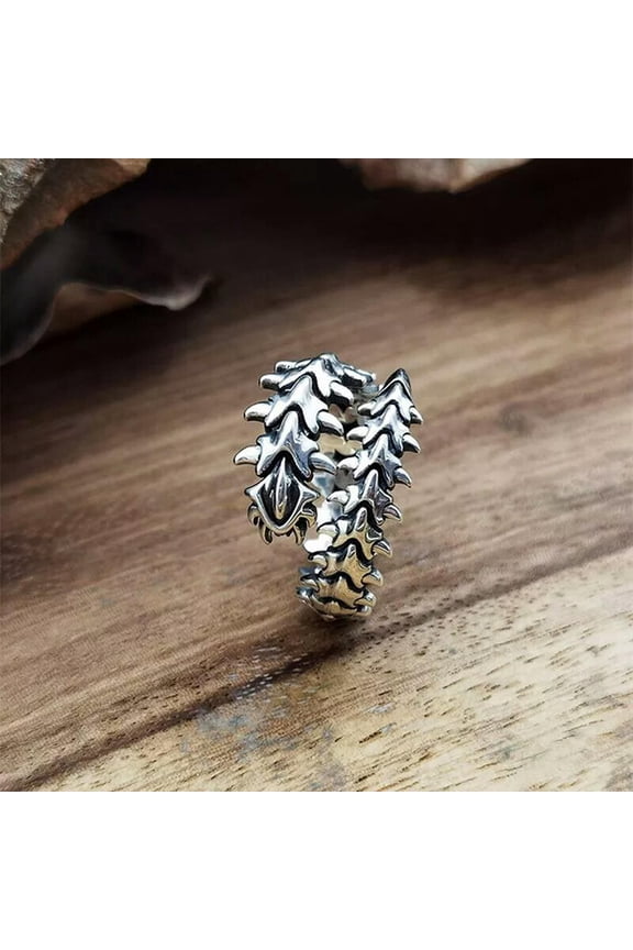 Adjustable Opening Punk Gothic Centipede Rings Jewelry Gift Prop Accessor_tu