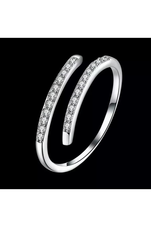 Adjustable Size Toe Ring Solid Sterling Silver 925 Various Designs Ship from USA