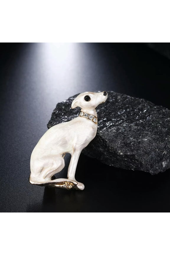 Animal Brooch Dog Corsage Pin Gift Suit Accessories