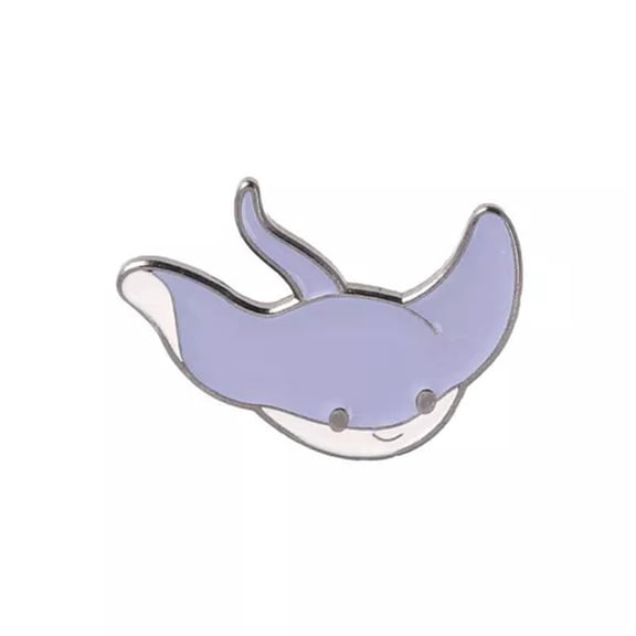 MATROOY Animal Insect Enamel Pins Lapel Collar Corsage Brooch Jewelry Gifts Wholesale^ âž³-Marine life-devil fish