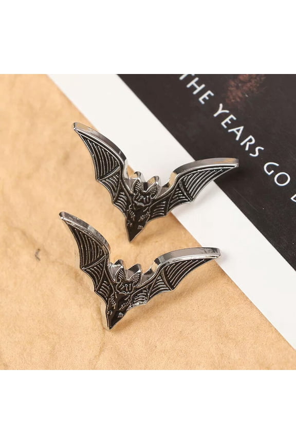 Bat Enamel Pin Alternative Witchy Style Gift Spooky Lapel Jewelry Access_tu