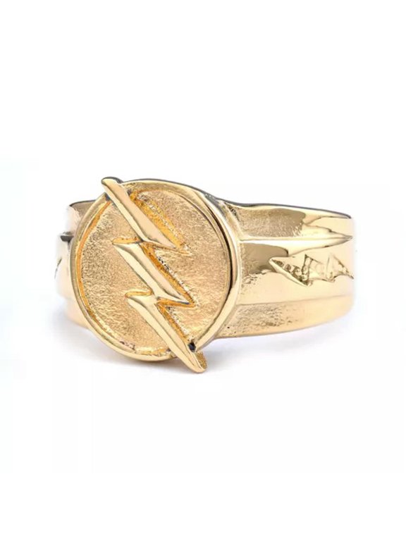 Biker Thunder Lightning Ring Hip Hop Finger Rings for Men Fashion Women Gifts-8-Gold