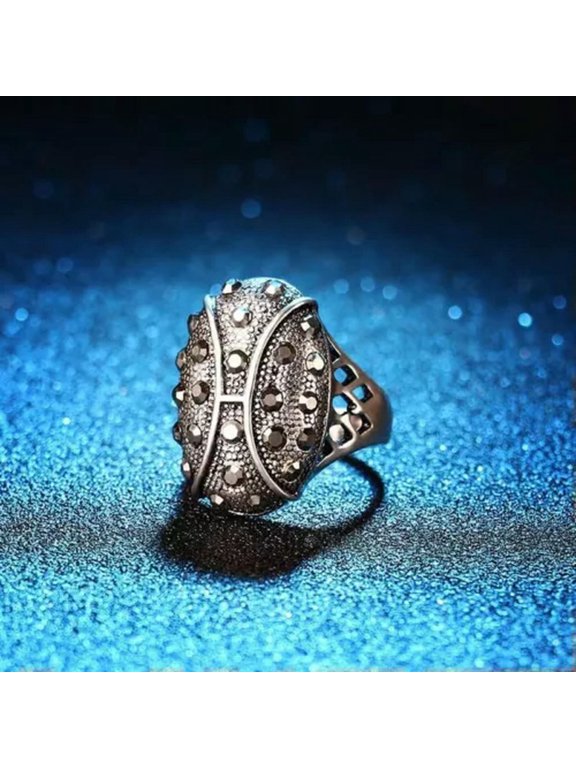 Boho Gypsy Ethnic Retro Vintage Tibetan Tibet Ring Size 10