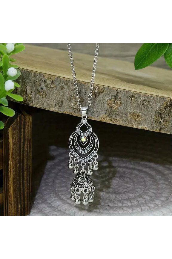 Boho Style Necklace Cute Lantern Design Jewelry Gift